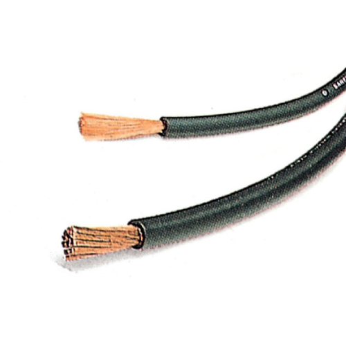 Bobina de cable unipolar de 50 m para soldar cobre a máquina de soldar 35 mm² Ø 14,5 mm extra flexible con revestimiento de PVC