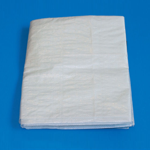 Standard white polyethylene tarpaulin 2x3 m waterproof cover sheet with eyelets and reinforced at the edges