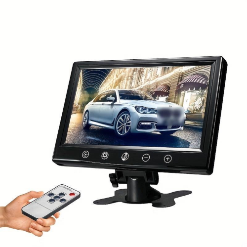 Monitor da auto con telecomando HD 800x480 9" 16:9 schermo lcd