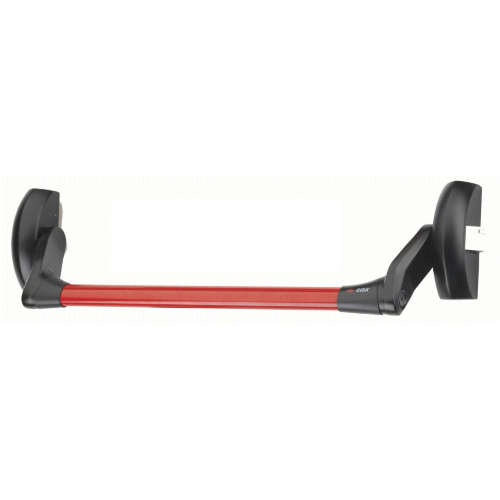 Cisa 07007.14.0 oval bar 120 cm for panic exit device in red steel