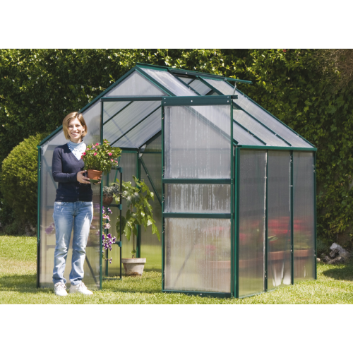 garden greenhouse cm 190x190x195h vegetable garden outdoor plants aluminum profiles