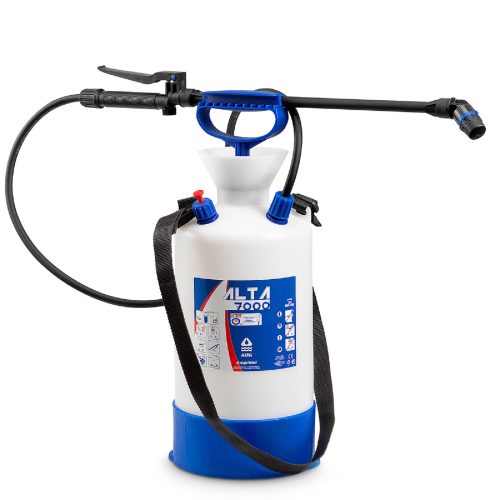 Dimartino pompa a pressione professionale viton 7000 7,5 litri in pvc per oli lubrificanti detergenti