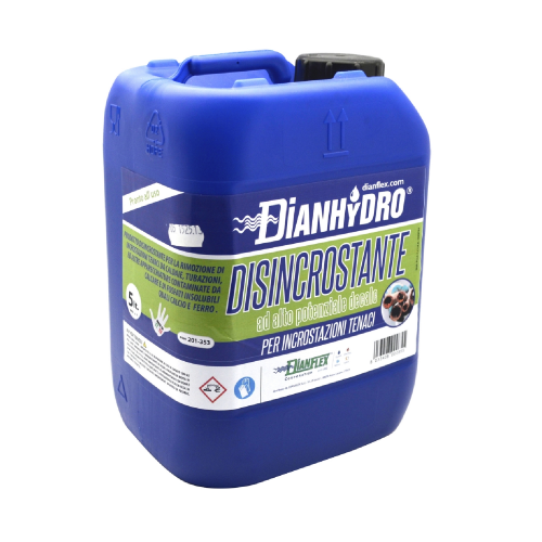 DianHydro Descalcificador alto potencial Decalc 5 lt no corrosivo elimina cal e incrustaciones ferrosas