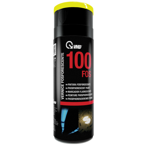 VMD 100 FOS phosphoreszierende Acryl-Sprühfarbe Dose 400 ml gelb mit hoher Sichtbarkeit