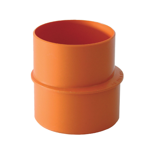 Augmentation en PVC rouge Ø 100 x 160 mm raccord accessoire de joint pour descente
