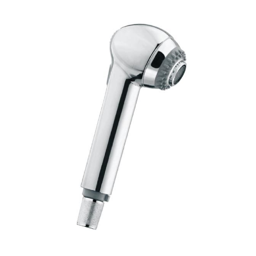 Bossini 2-jet Kappa-Gom chrome kitchen hand shower with non-return valve and rubber nozzles for kitchen sink