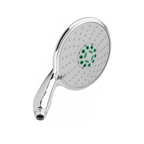 3 function hand shower Model 13033 Ø 150 mm with anti-limescale system chrome finish bathroom shower accessories