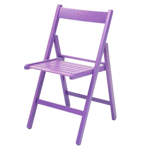 Chaise pliante en bois de hÃªtre violet meubles de jardin terrasse extÃ©rieure