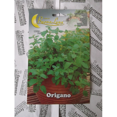 Hortus Buona Luna 0,15 gr semi di origano seminare orto giardino prato