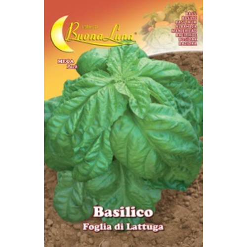 Hortus Buona Luna 3 gr semi di basilico foglia lattuga seminare orto giardino