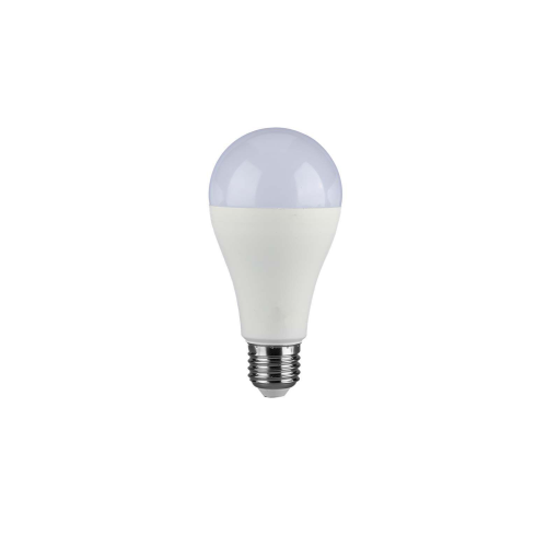 V-tac 230 lampadina a led 17W bulbo A65 attacco E27 forma A65 luce bianco ghiaccio 6400K Chip Samsung