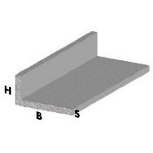 profilo angolare L cm 200 h argento 15x10x1 mm profili alluminio asta