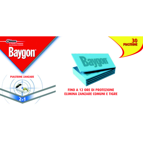 Baygon 30 Anti-MÃ¼cken-Platten fÃ¼r elektrischen Diffusor und Emanator