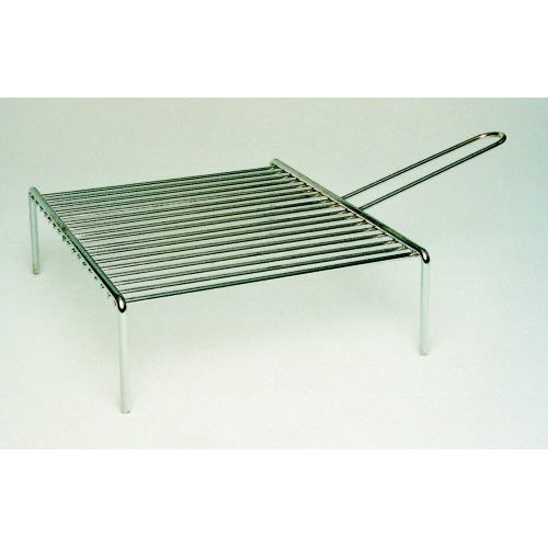 heavy steel grill 30x30 cm charcoal barbecue grill