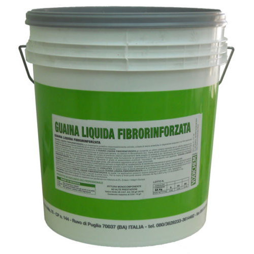 5 kg guaina liquida fibrorinforzata grigia impermeabilizzante liquido