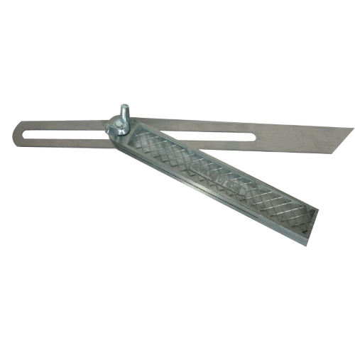 Adjustable square 250 mm steel construction measuring tool