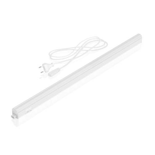 6W under-cabinet lamp with 26 LEDs 57.3x2.3x4.3 cm cold white light