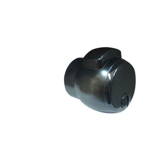 Meroni bouton premiapri 12NE poignÃ©e noire pour portes de salle de bain
