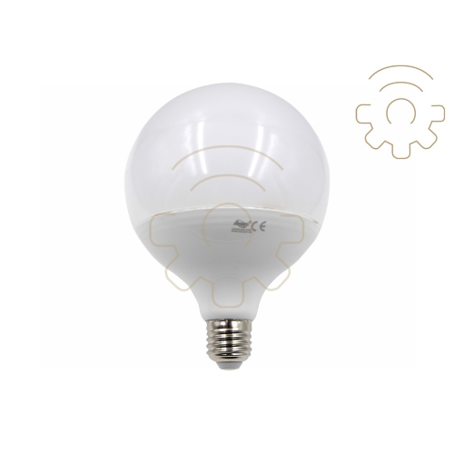 Driwei Lampenlampe Globe LED 24W E27 G125 kaltweiÃŸes Licht 6000K 1980Lm