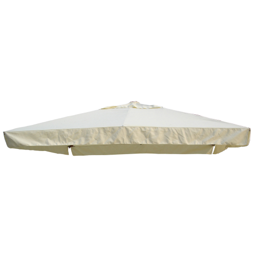 Ricambio telo top di copertura per ombrellone decentrato Maxima 3x4 mt colore ecrù